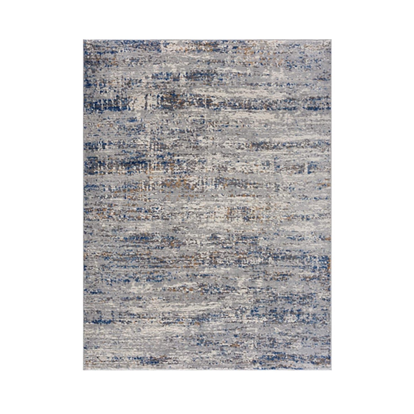 Madison Park Marie Blue/ Cream Abstract Area Rug