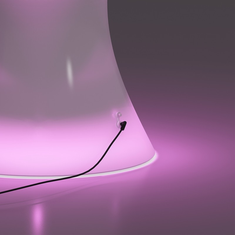 Mixoy Table de cocktail LED à couleurs changeantes, table à vin lumineuse rechargeable sans fil, table de bar pour ambiance maison, patio, piscine.