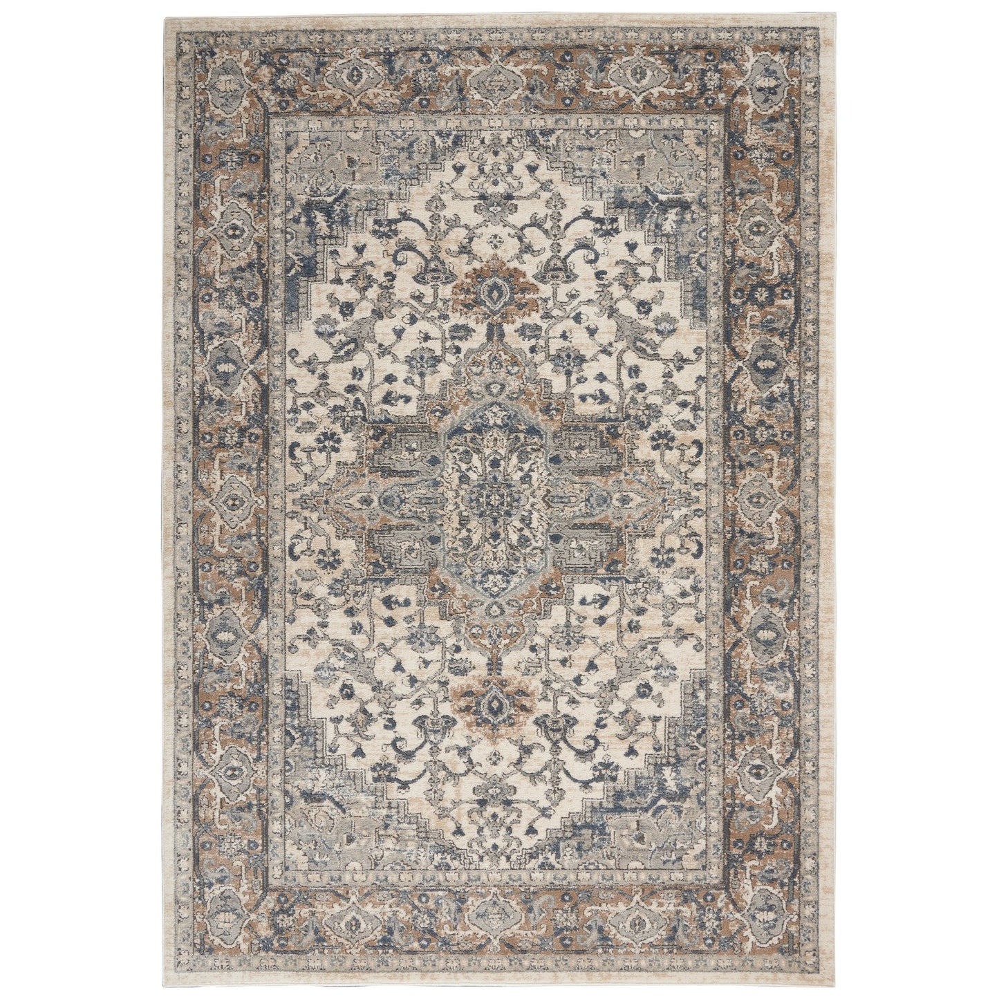 Nourison Concerto Classic Persian Medallion Area Rug.