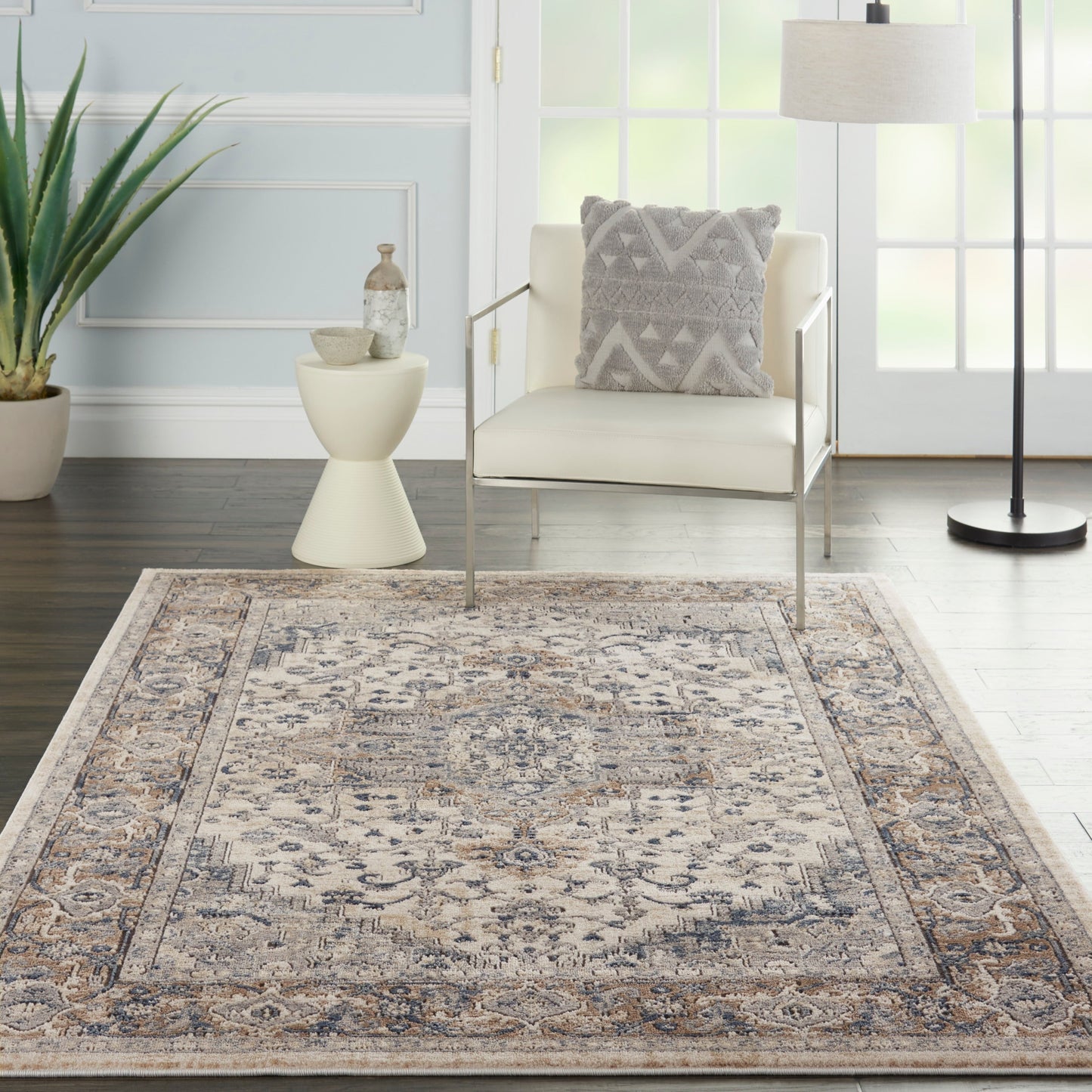 Nourison Quarry Indoor only Persian Area Rug.
