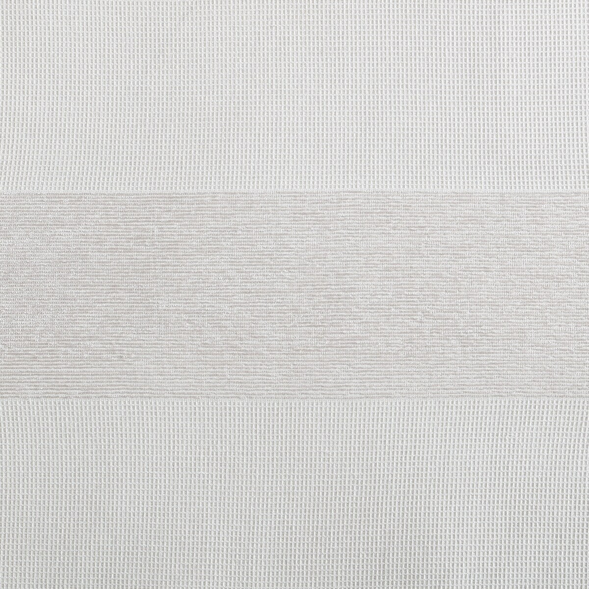 Ensemble de couette Vera Wang en chenille à rayures en forme de gaufre, couleur beige.