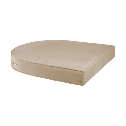 Ensemble de salle à manger en osier synthétique blanc, 5 pièces