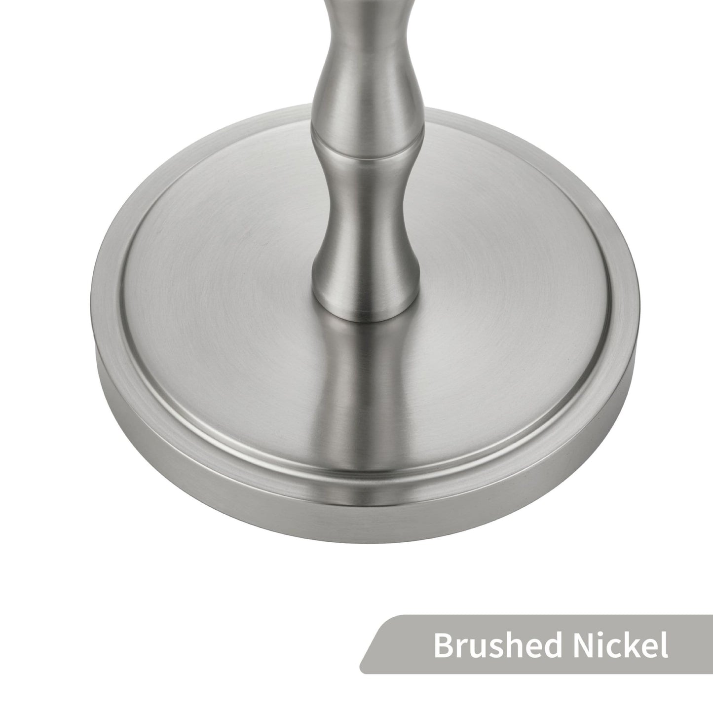 Lampe de sol KAWOTI de 155 cm avec abat-jour en tissu Empire