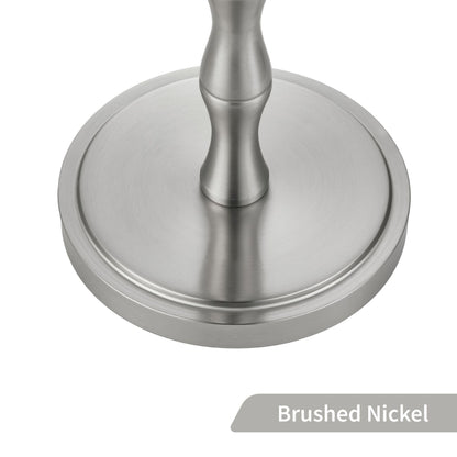 Lampe de sol KAWOTI de 155 cm avec abat-jour en tissu Empire