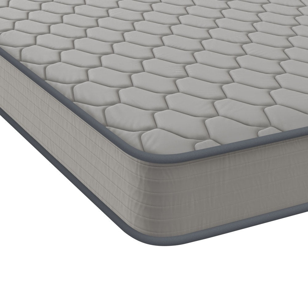 Matelas hybride à ressorts ensachés à revêtement semi-ferme