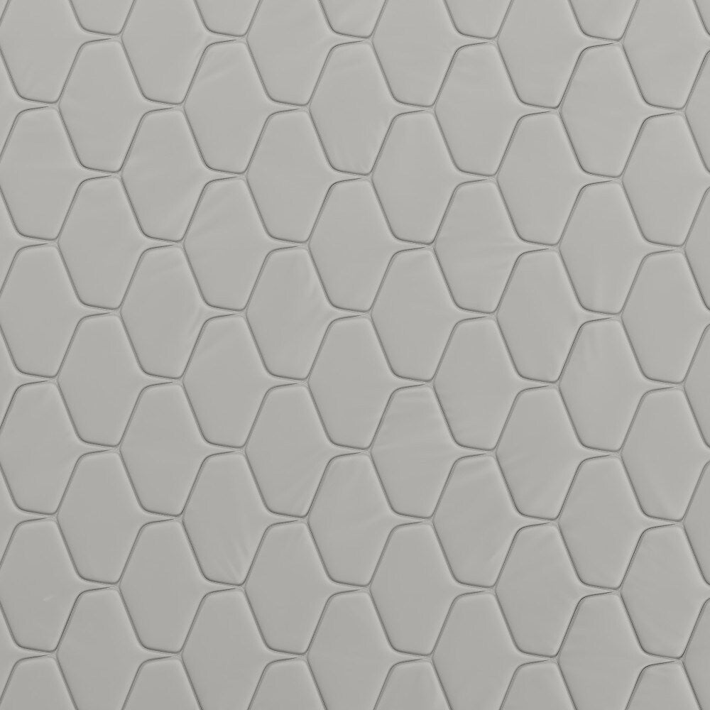 Matelas hybride à ressorts ensachés à revêtement semi-ferme