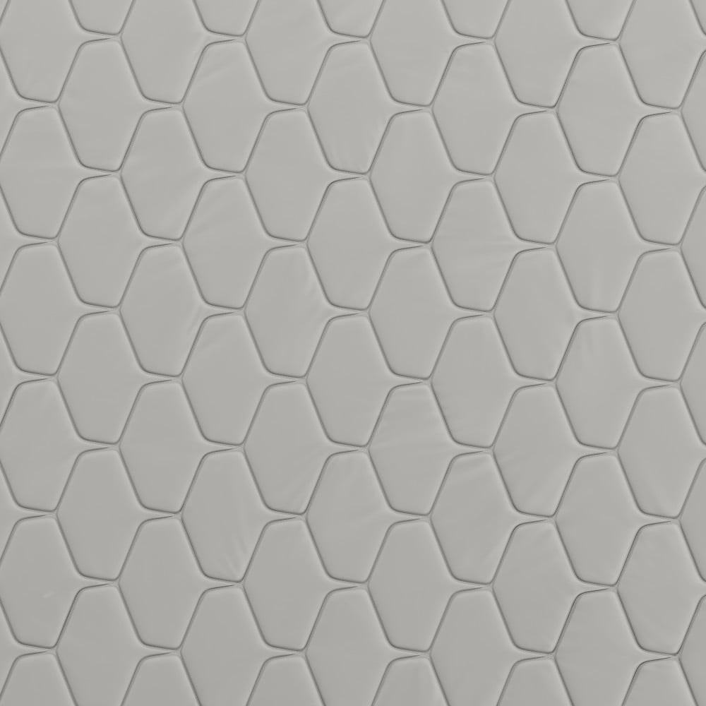 Matelas hybride à ressorts ensachés à revêtement semi-ferme