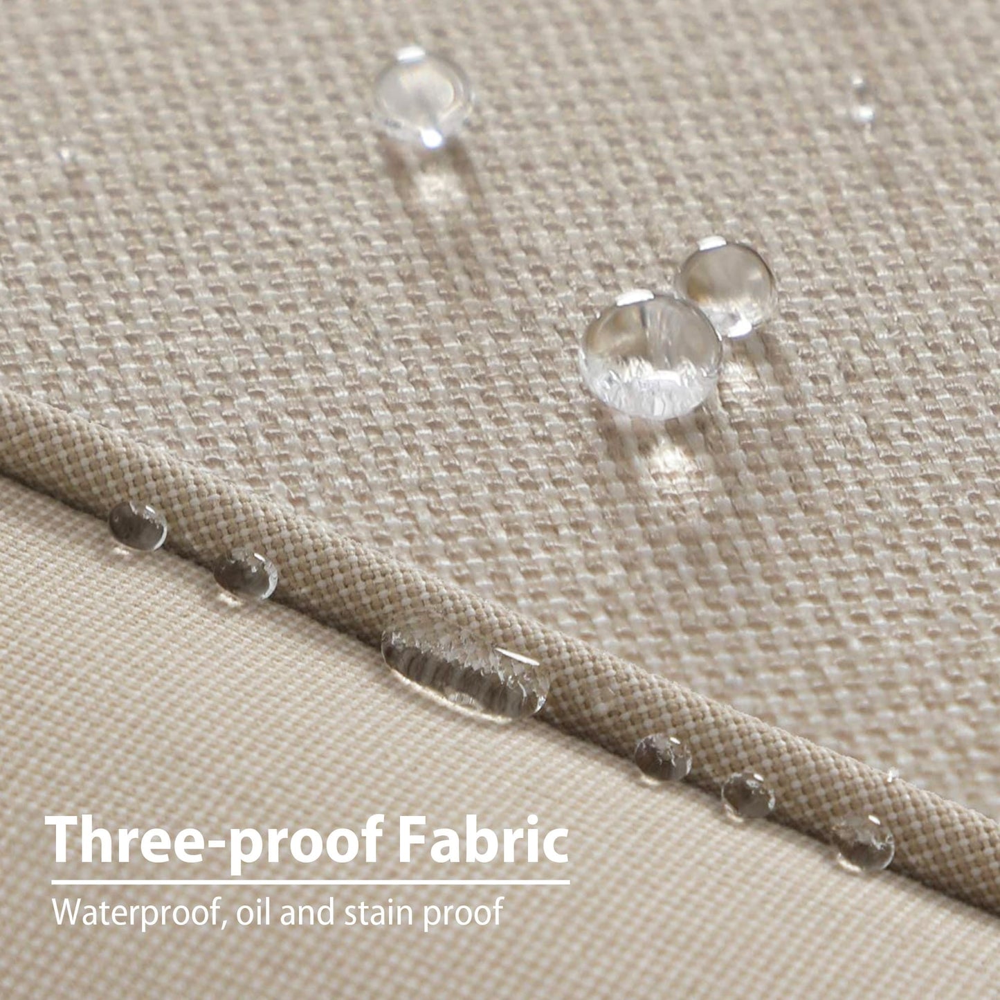 MAISON ARTS Chaises de salle à manger/ensemble de repas de patio en aluminium moulé avec table de salle à manger ronde et 6 chaises de patio en aluminium moulé