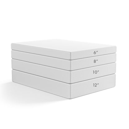 Matelas en mousse à mémoire de forme Premium Gel de 8 pouces de la collection SoftNest Rejuv