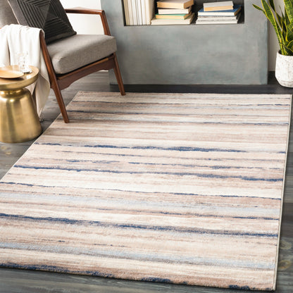 Livabliss Ajax Modern Striped Area Rug