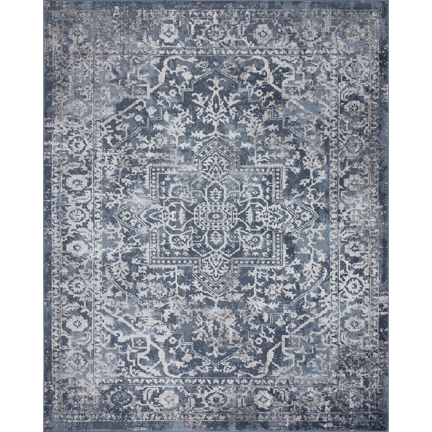 Linx French Country Medallion Indoor Area Rug