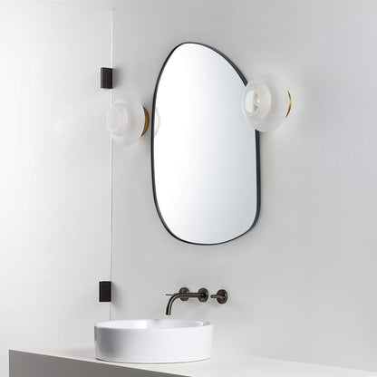 TEHOME Bertlinde wall mirror irregular shaped mirror for living room