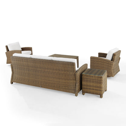 Ensemble canapé et fauteuil basculant pivotant Crosley Bradenton 5 pièces