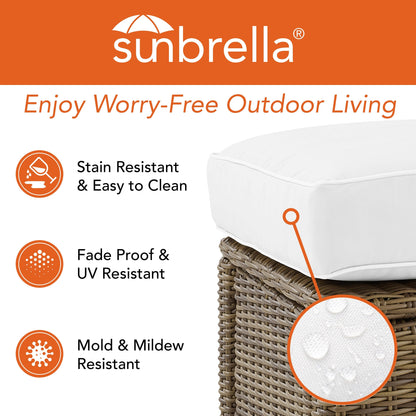 Ensemble canapé et fauteuil basculant pivotant Crosley Bradenton 5 pièces