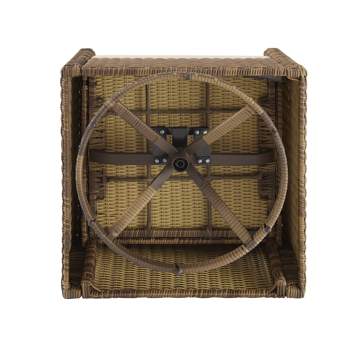 Ensemble canapé et fauteuil basculant pivotant Crosley Bradenton 5 pièces