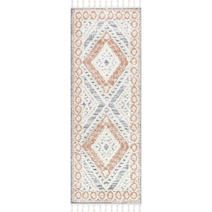 Nuloom Acacia Raised Diamond Tasseled Area Rug