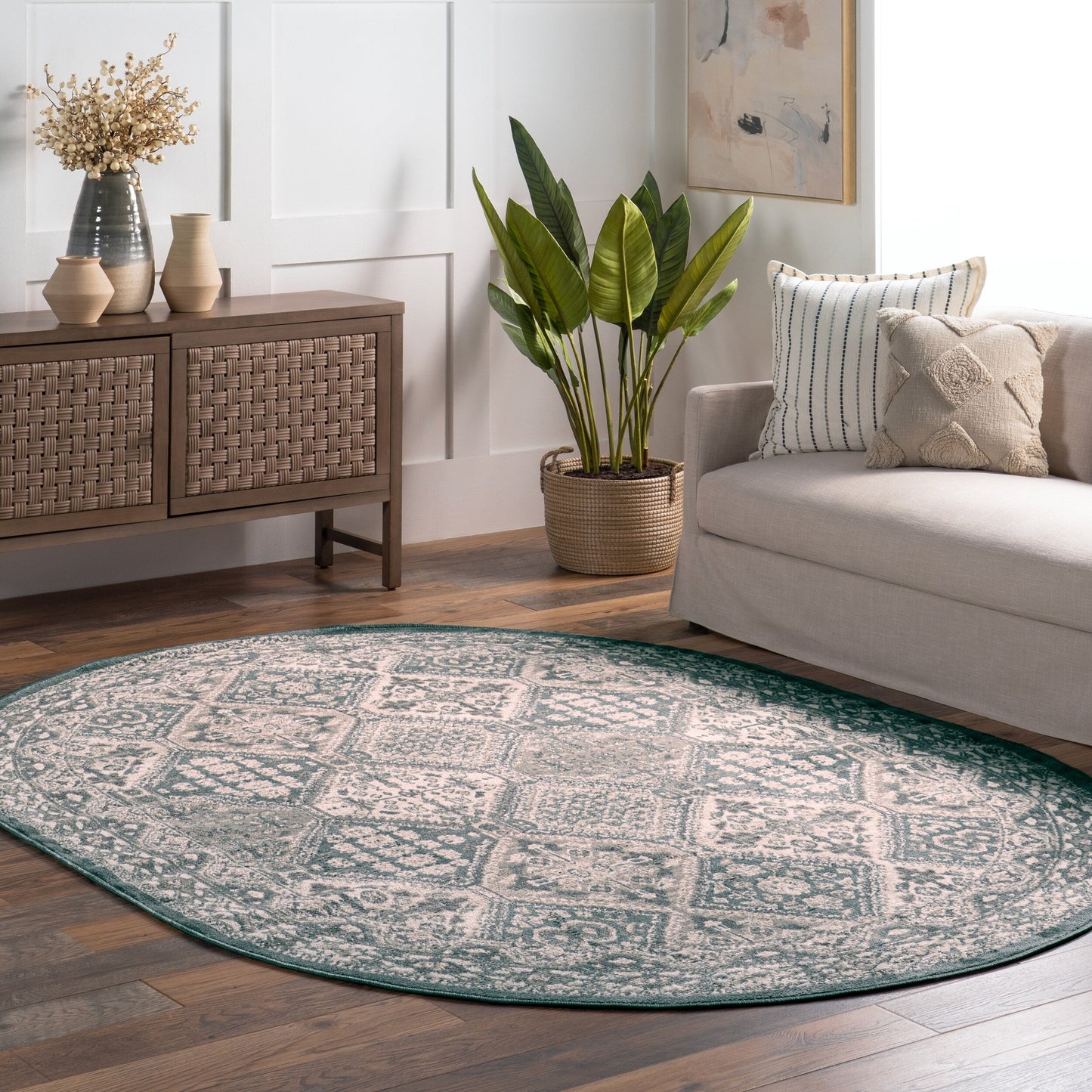 Nuloom Becca Traditional Tiled Area Rug