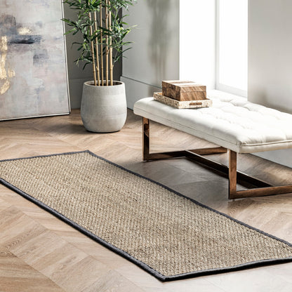Nuloom Kiana Casual Seagrass Bordered Area Rug