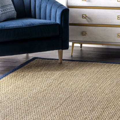 Nuloom Kiana Casual Seagrass Bordered Area Rug