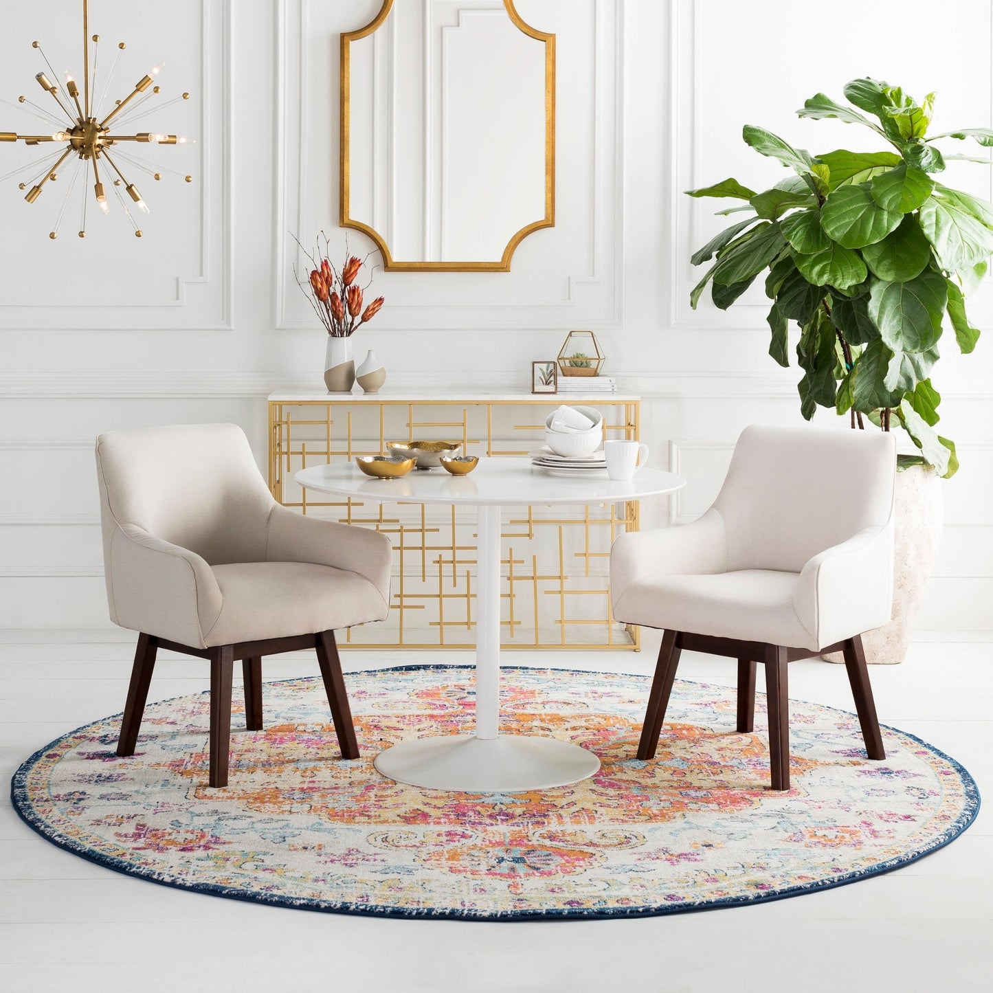 Livabliss Caressa Vintage Boho Area Rug