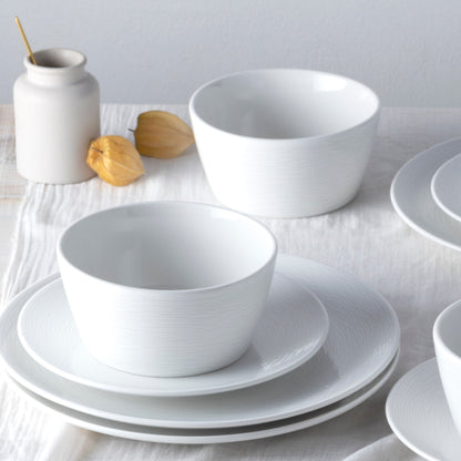 Service de vaisselle Noritake Colorscapes Swirl, 12 pièces, coupe, pour 4 personnes