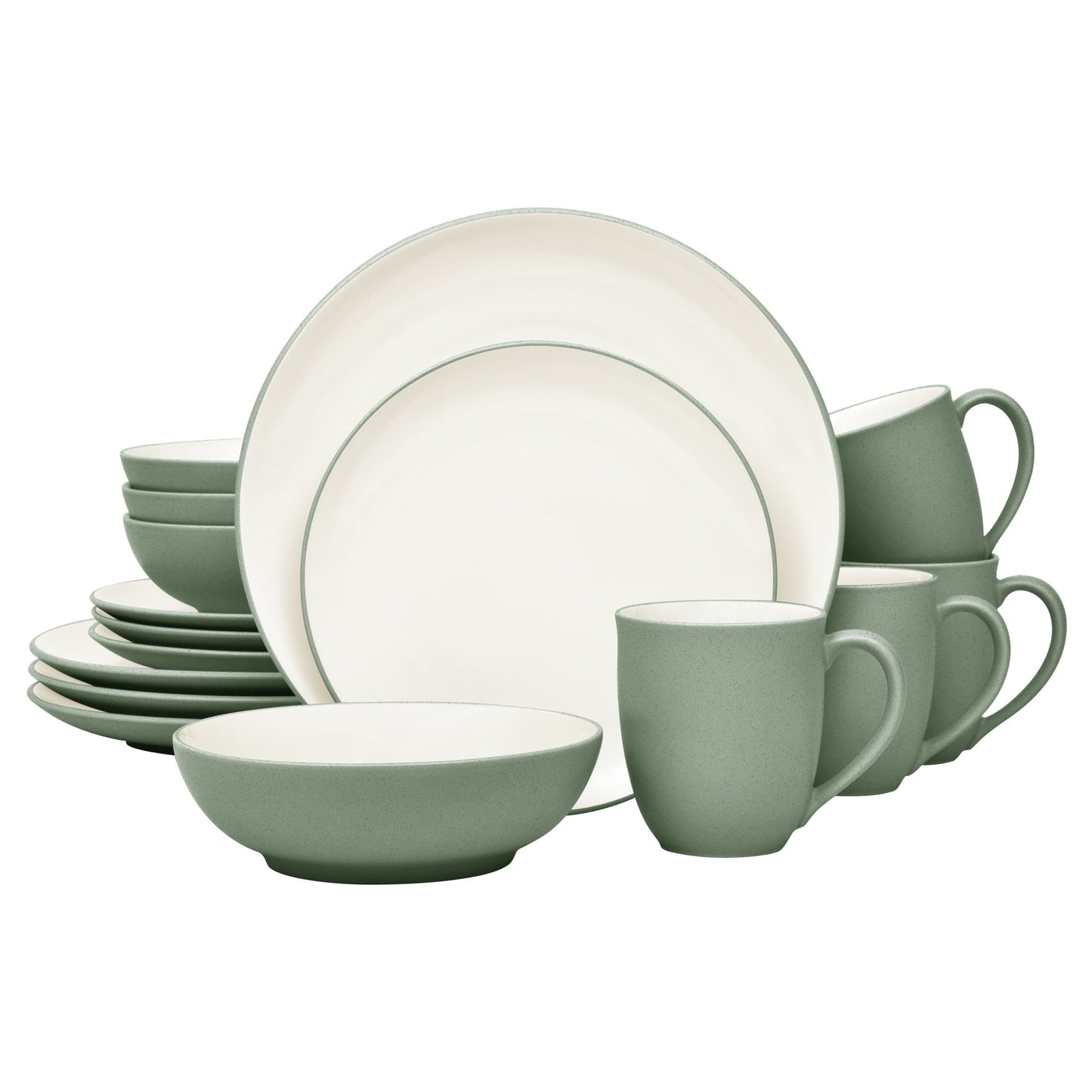 Service de table Noritake Colorwave, 16 pièces, style Coupe, pour 4 personnes