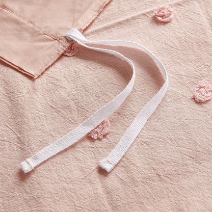 Intelligent Design Maize Cotton Jacquard Duvet Cover Set with Euro Shams and Throw Pillows