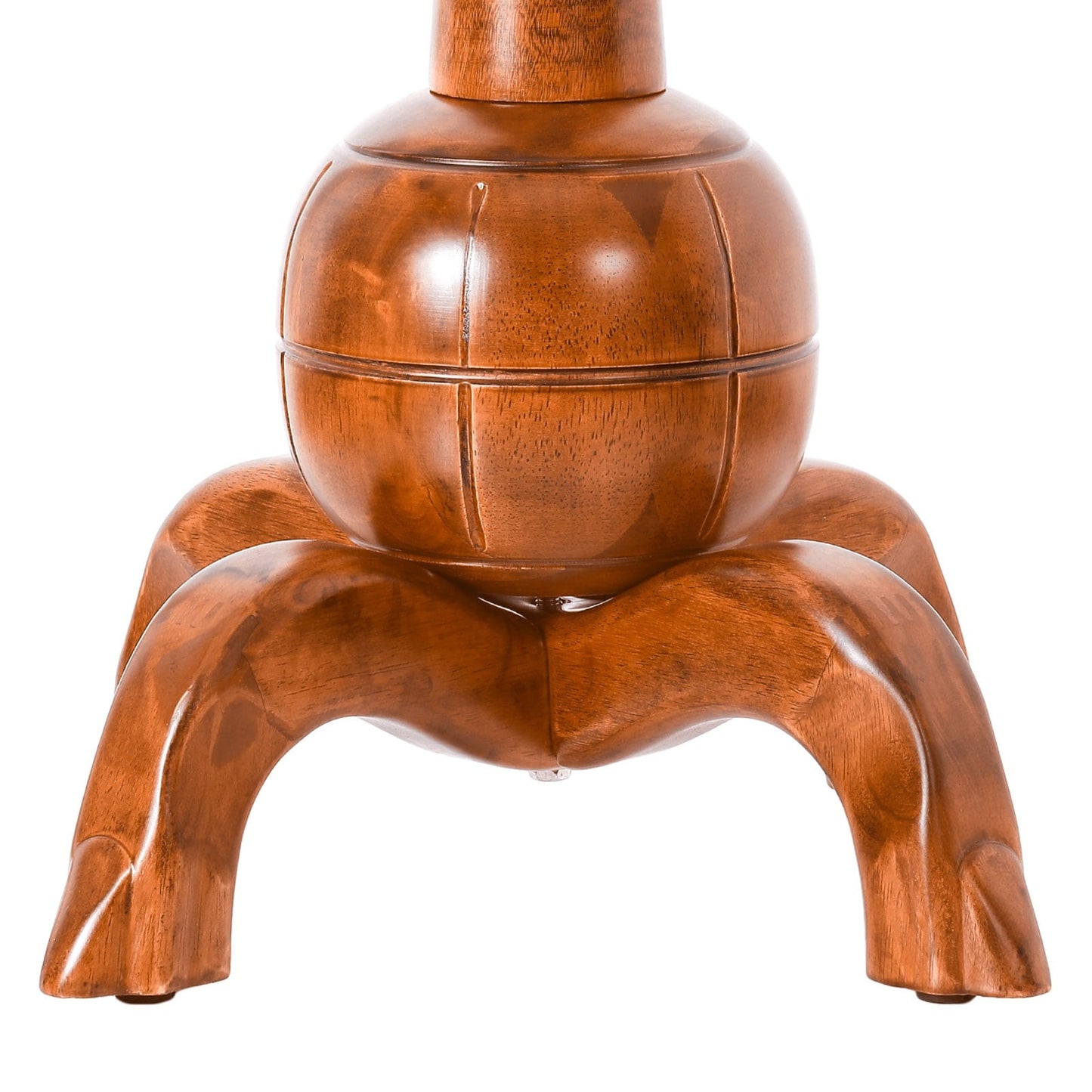 Porte-manteau sur pied en bois de caoutchouc en forme de branche d'arbre avec 8 crochets - 62,2 cm (l) x 179,5 cm (h)