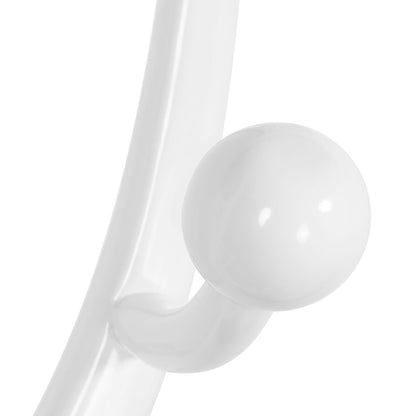 Porte-manteau sur pied en bois de caoutchouc en forme de branche d'arbre avec 8 crochets - 62,2 cm (l) x 179,5 cm (h)