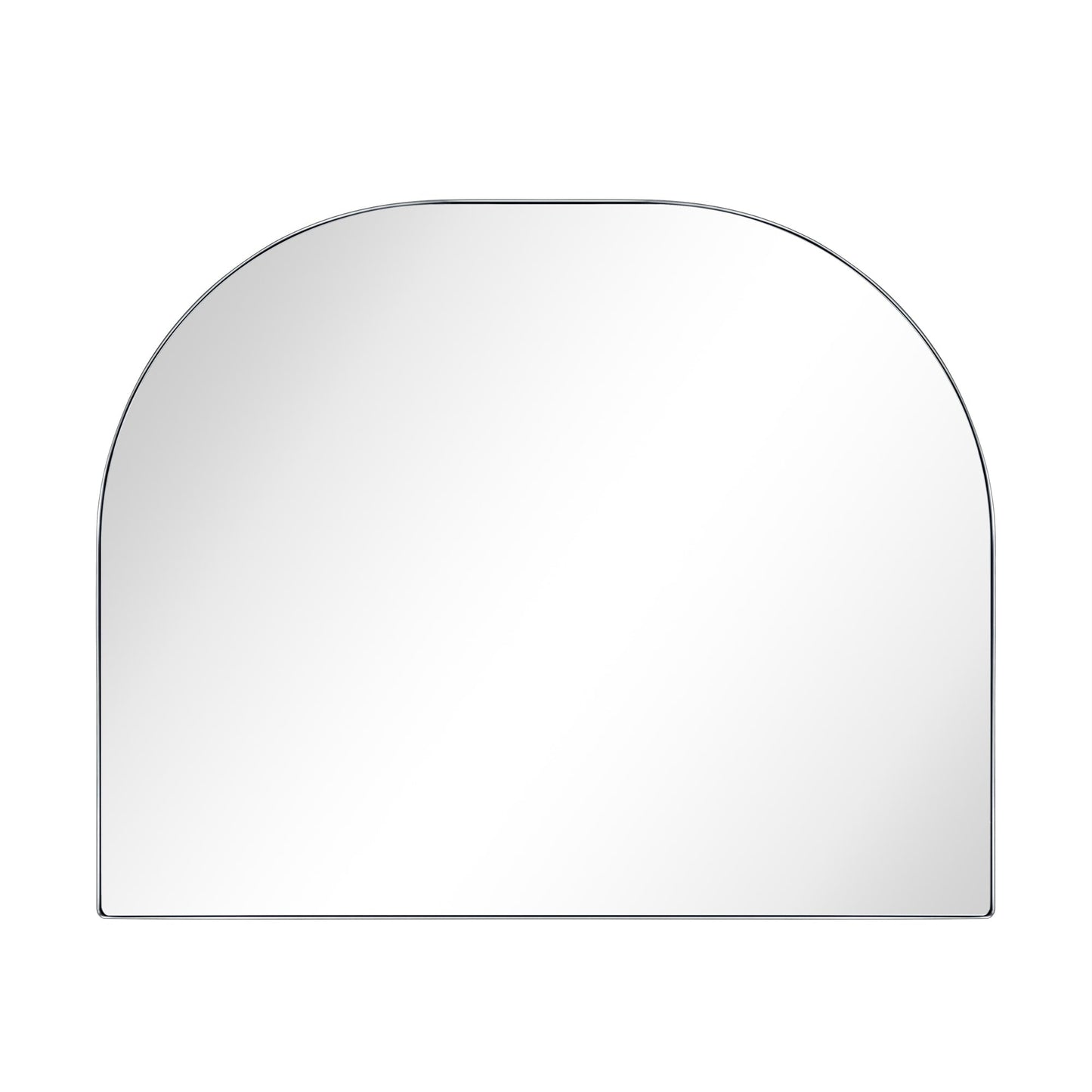 TEHOME Dezerae Grand miroir à arche pour cheminée, 102 cm (L) x 81 cm (H)