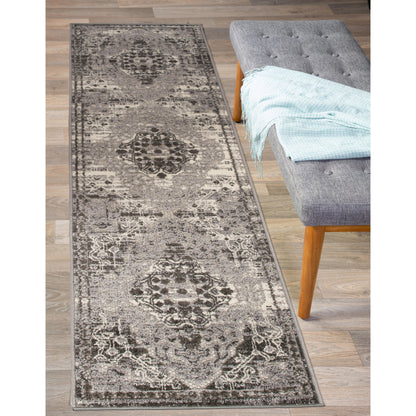 World Rug Gallery Distressed Traditional Indoor/Outdoor Area Rug