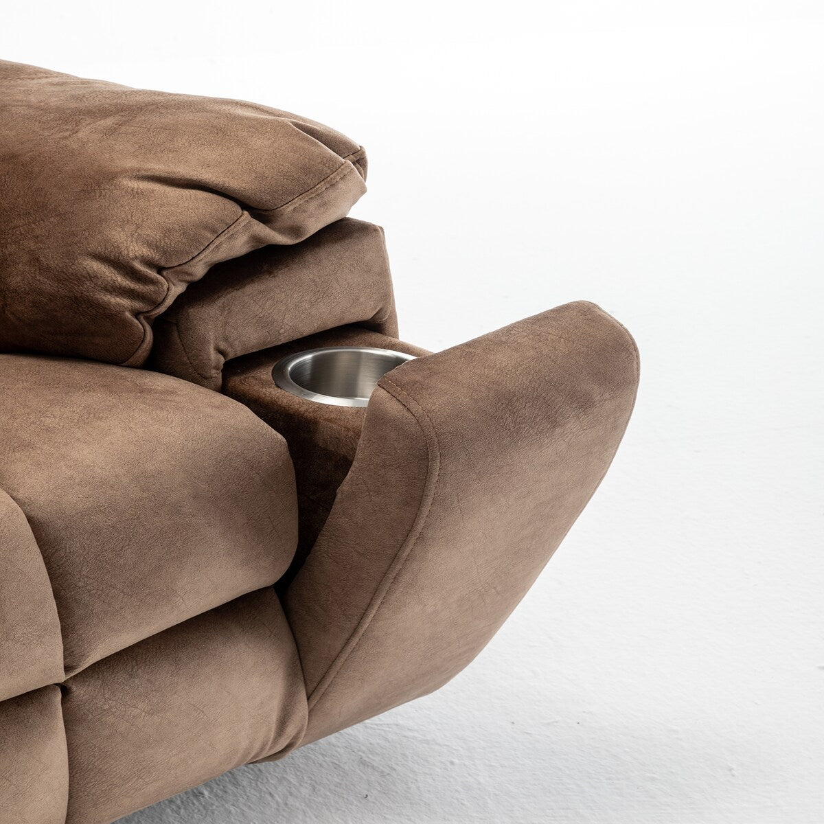 Fauteuil releveur électrique inclinable avec massage et chauffage.