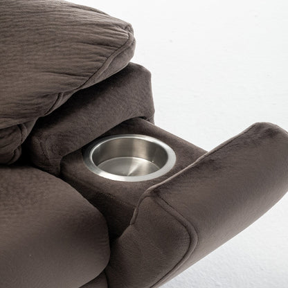 Fauteuil releveur électrique inclinable avec massage et chauffage.