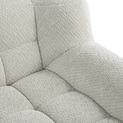 Canapé à compression intégrale, style simplifié, canapé modulaire.