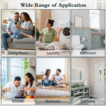 Futzca Bathroom Cabinet Wall Mounted, Storage Cabinet with Doors and Shelves