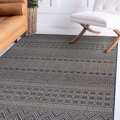 Geometric Bohemian Indoor/Outdoor Area Rug