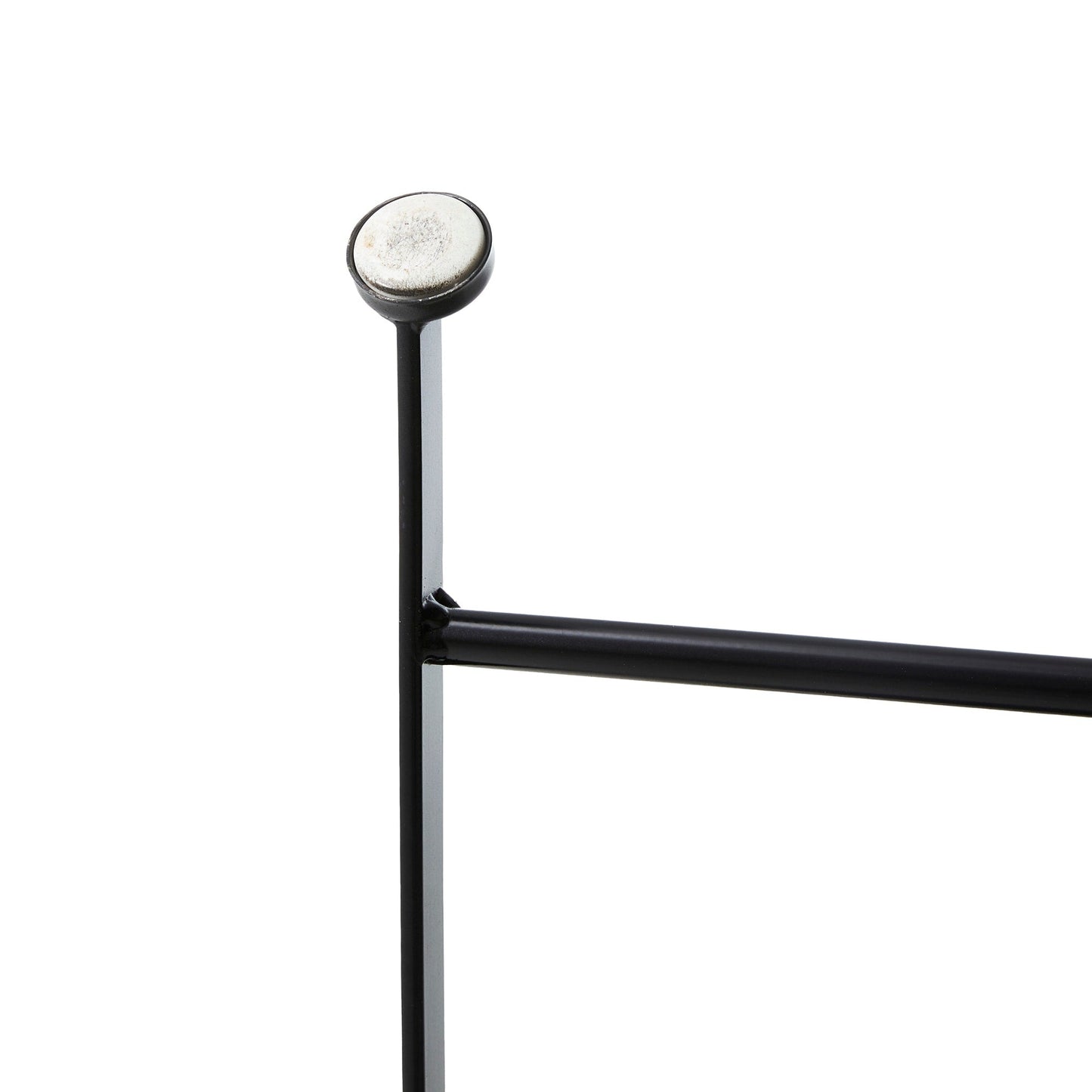 Glitzhome Ensemble de Bistro Pliable en Métal pour Extérieur, 3 Pièces, Table et Chaises de Patio