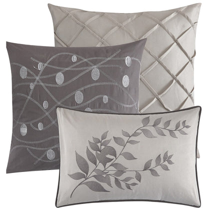 Ensemble de Couette Nanshing Caspa 7 Pièces Motif Feuilles Élégantes