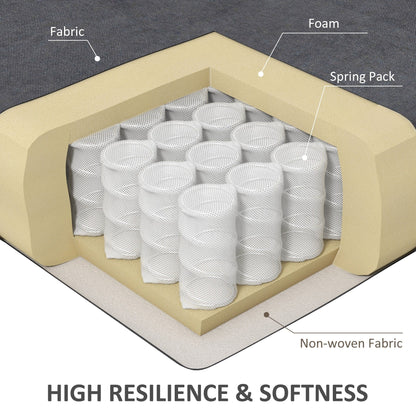 HOMCOM Fauteuil inclinable électrique à levage motorisé pour personnes âgées, fauteuil inclinable de salon surdimensionné avec télécommande