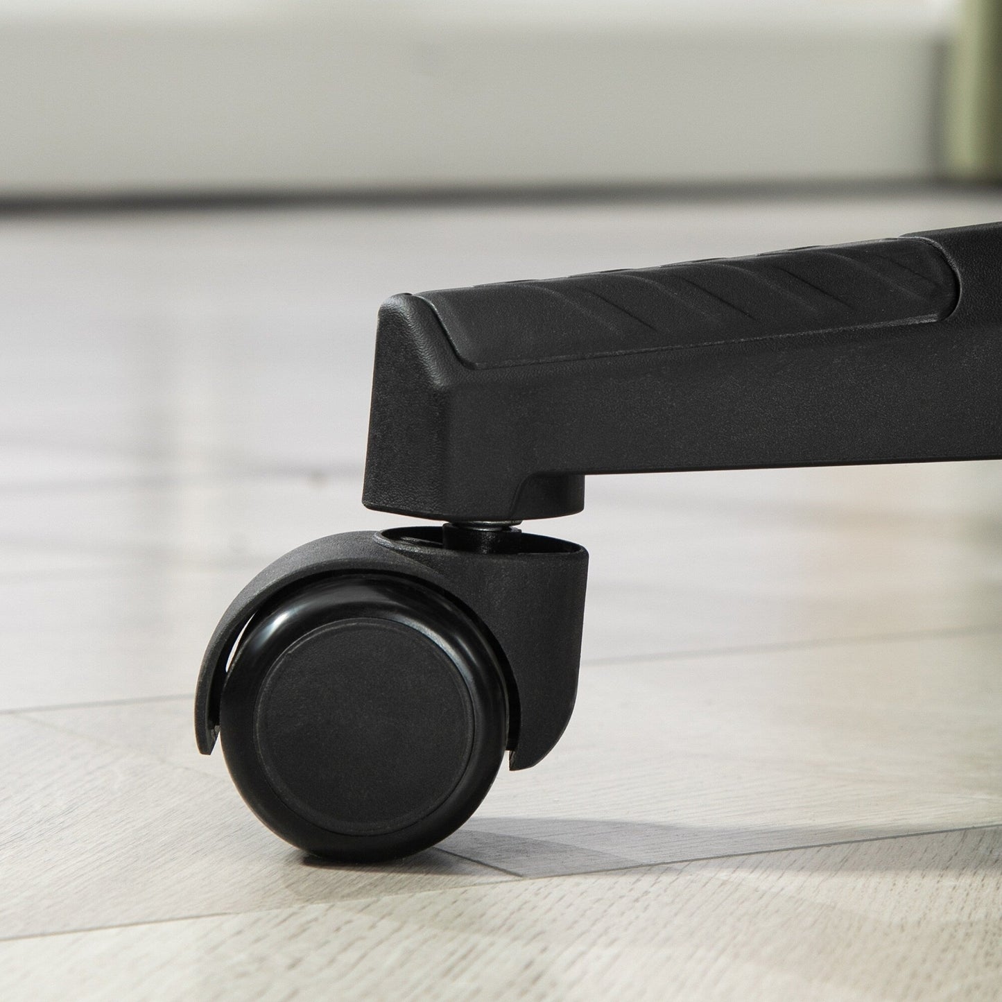 HOMCOM Chaise de bureau de massage à vibration avec dossier haut et 6 points de vibration, beige