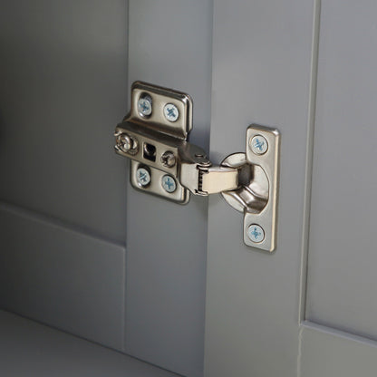 Îlot roulant de cuisine HOMCOM avec rangement, chariot de cuisine portable avec plateau en acier inoxydable, gris - N/A