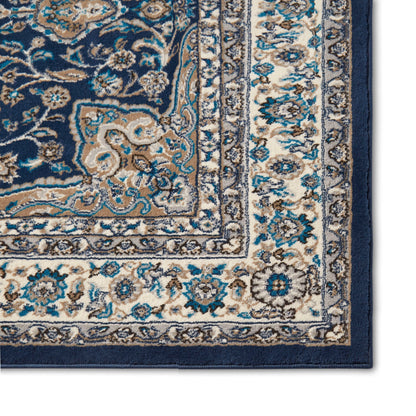 HOME DYNAMIX Tremont Magnolia Traditional Medallion Area Rug