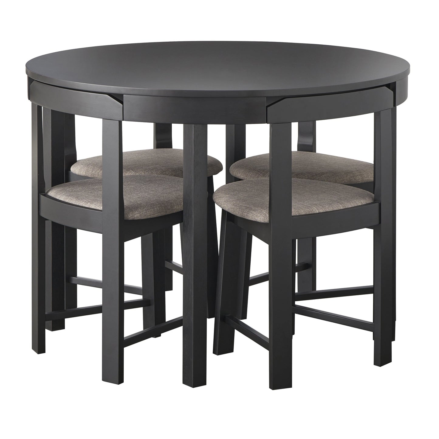Harrisburg Tobey 5-piece Compact Round Dining Set