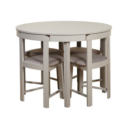 Harrisburg Tobey 5-piece Compact Round Dining Set