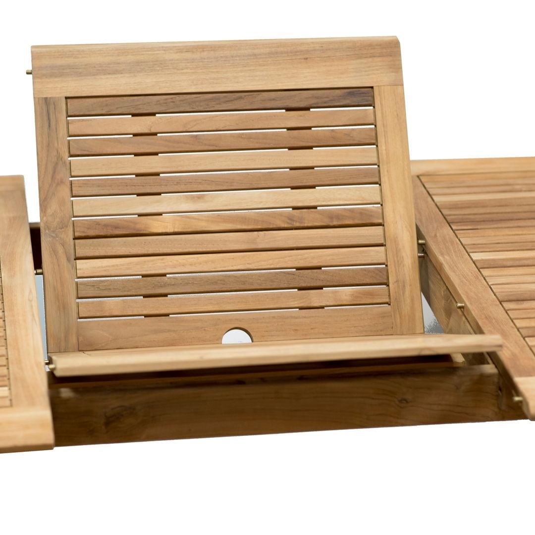 Amazonia 11 piece FSC Certified Teak Wood Outdoor Patio Dining Set - Seats 10 - 11 Piece