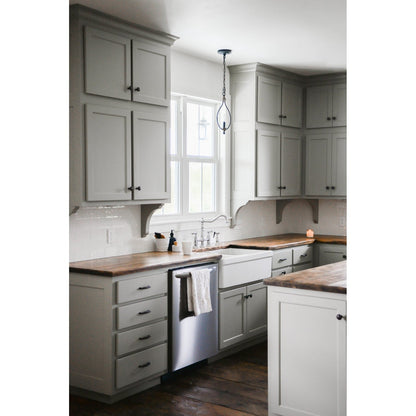 Heritage Bridge Kitchen Faucet with Brass Sprayer