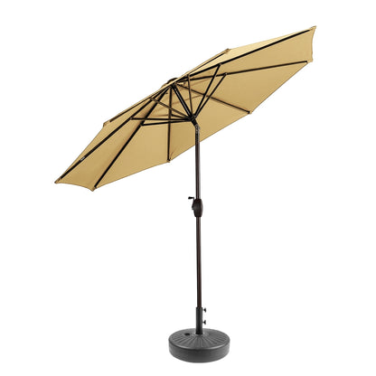 Holme 9-foot Patio Umbrella and Base Stand