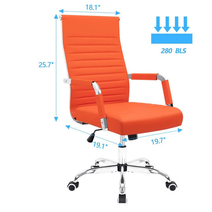 Homall Ribbed Office Chair Computer Desk Chair