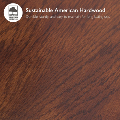 Bureau d'écriture d'angle Mission de Leick Home