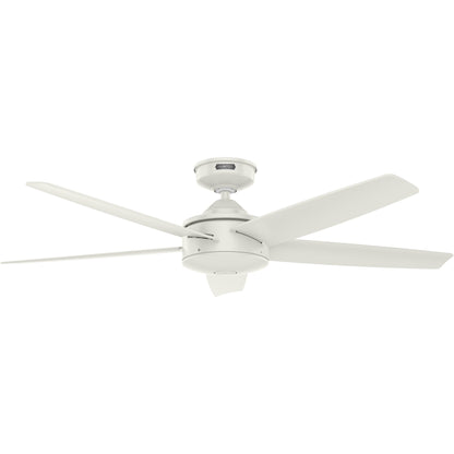 Ventilateur de plafond Hunter 52 Shorebreak WeatherMax pour intérieur/extérieur avec commande murale - Résistant aux intempéries extrêmes, au sel et à la corrosion
